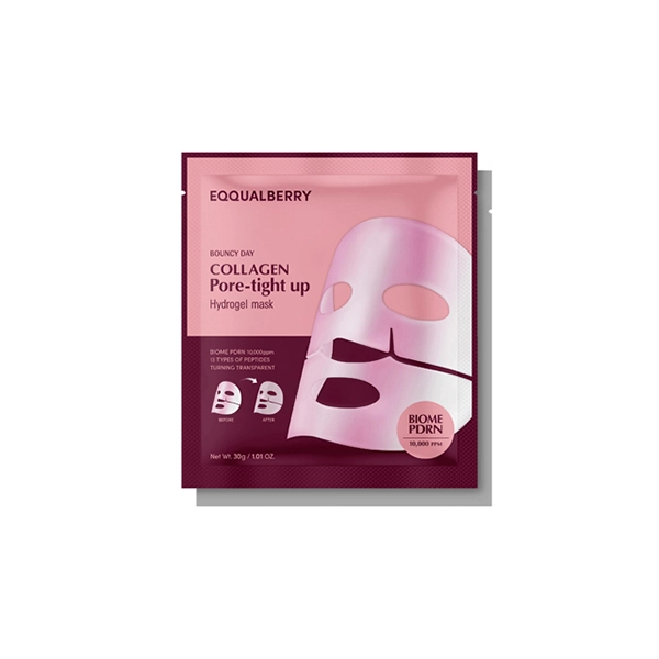 EQQUALBERRY Collagen Hydrogel Pore Tightening Mask 4 sheets