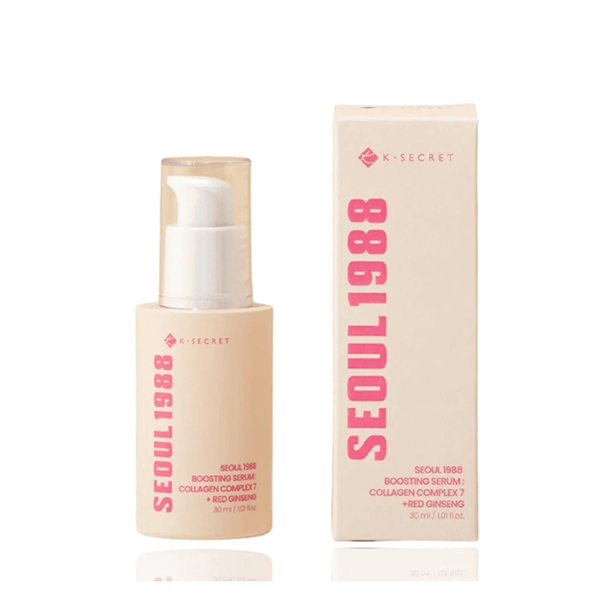 K-Secret Seoul 1988 Boosting Serum Collagen Complex 7 and Red Ginseng 30ml