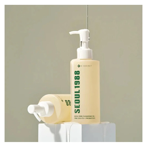 K-Secret Seoul 1988 Facial Wash Oil Pine Extract & Probiotics 200ml - Image 2