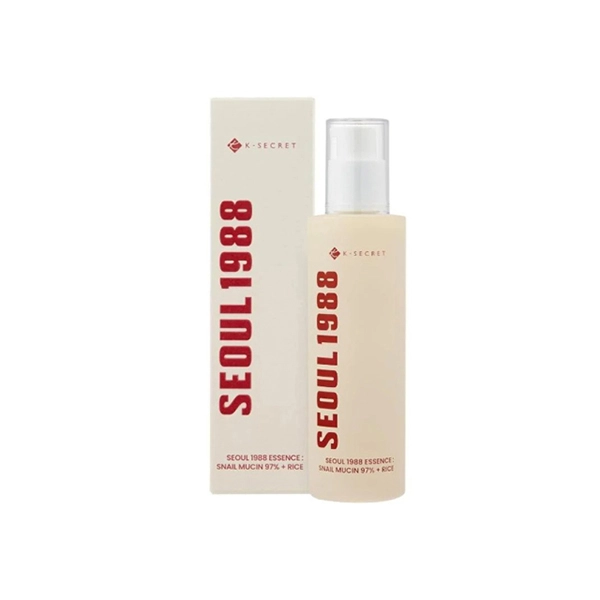 K-Secret Seoul 1988 Snail ,Rice Moisturizing & Soothing Skin 100ml