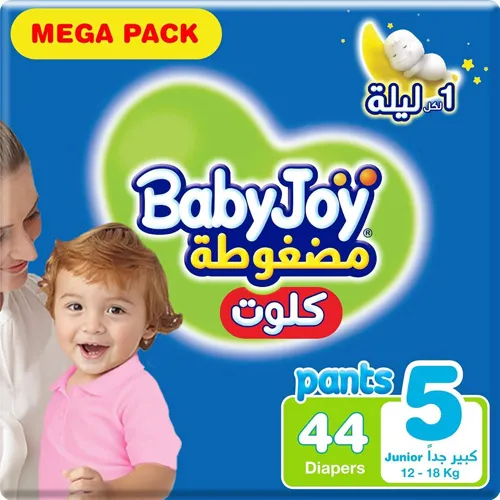 BabyJoy Culotte Mega Pack Size 5-XL 44 pcs Upto 18kg