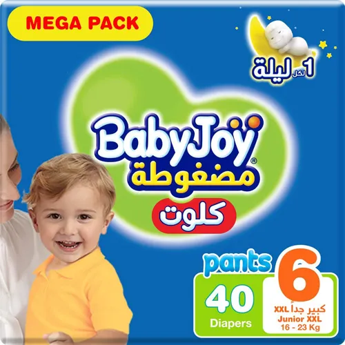 BabyJoy Culotte Mega Pack Size 6 - 2XL 40 pcs Upto 23kg