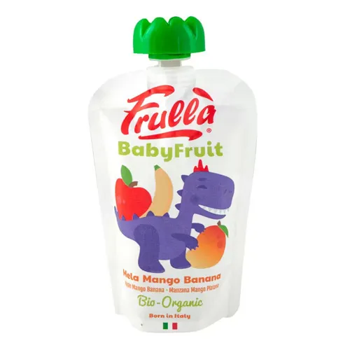 Frulla apples, mangoes, and bananas puree, 100g