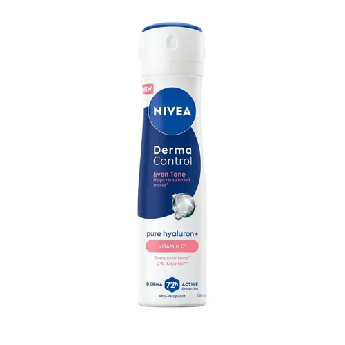 Nivea Antiperspirant Spray, Derma Control Vitamin C for Women, 150 ml