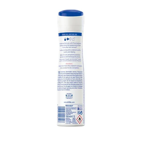 Nivea Antiperspirant Spray, Derma Control Vitamin C for Women, 150 ml - Image 2