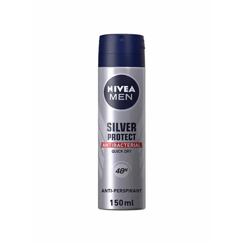 Nivea Antiperspirant Spray Silver Protect for Men, 150 ml