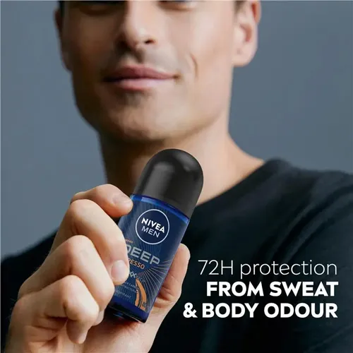 Nivea Antiperspirantt Roll-On, Deep Espresso, 50 ml - Image 2