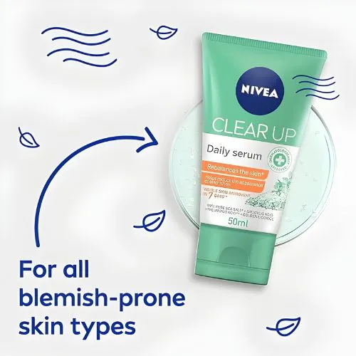 Nivea Clear-Up Anti-Acne Pore Cleanser, 50 ml
