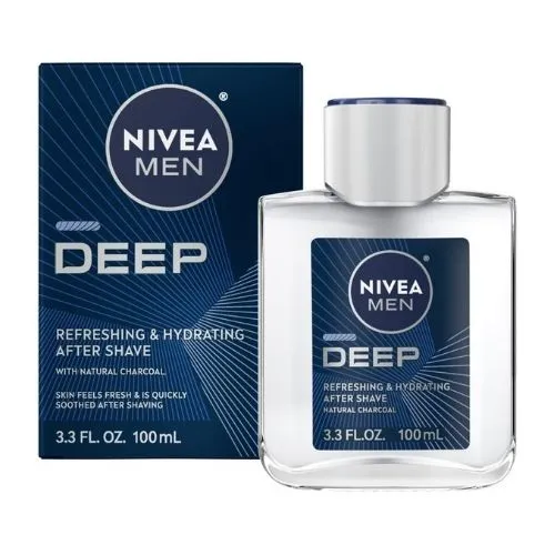 Nivea Deep After Shave Cream Lotion for Softening & Soothing Skin, 100 ml