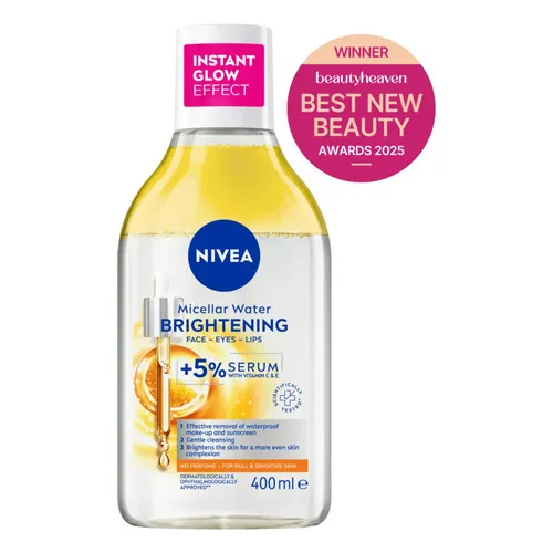 Nivea Micellar Water Brightening Vitamin C and E, 400 ml