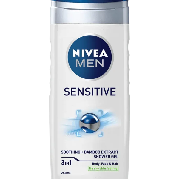 Nivea Shower Gel Sensitive for Men, 250 ml