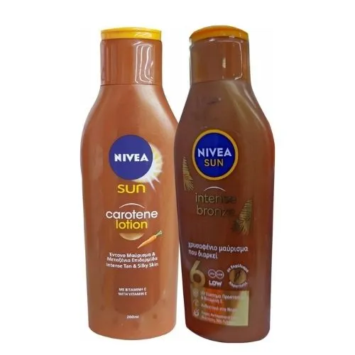 Nivea Sun Double Tan Carotene Lotion, 200 ml