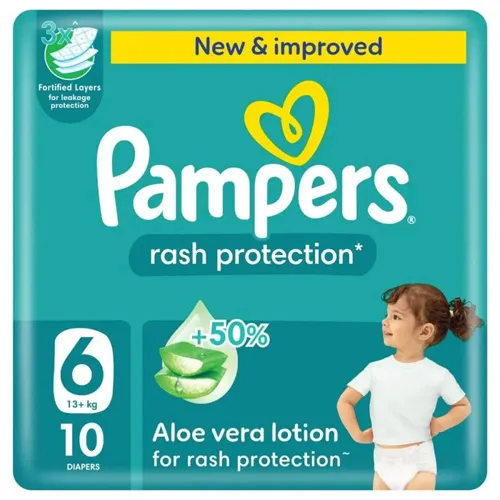 Pampers Rash Protection Size 6, 8 pcs Upto +13kg