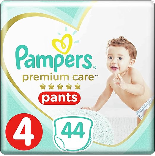 Pampers Ultimate Comfort Diaper Pants with Aloe Vera Cream, Size 4, 44 pcs