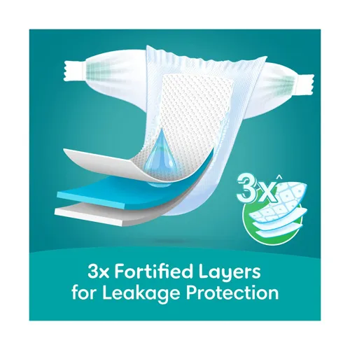 Pampers diapers, diaper rash protection with aloe vera cream, size 4, 96 pcs - Image 3