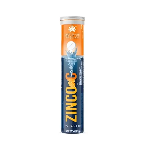 Zinco Vitamin C + Zinc Effervescent, 24 Tablets