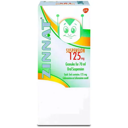 Zinnat 125 mg Suspension, 70 ml
