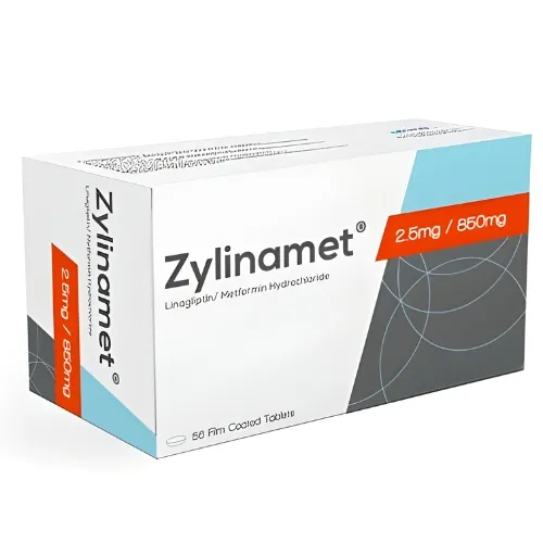 Zylinamet 2.5 mg , 850 mg, 56 Tablets