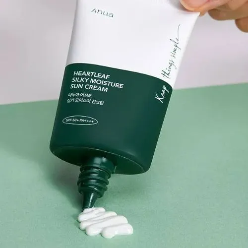 Anua Sun Cream Moisturizer from Harleef +50, 50 ml - Image 2
