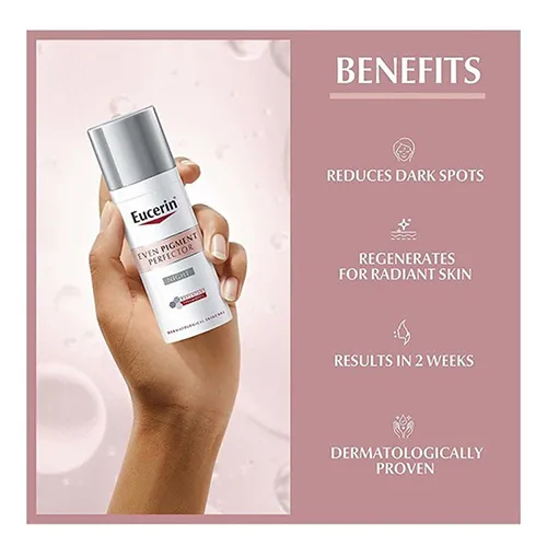 Eucerin Even Pigment Perfector Radiance Night Cream for Face, 50ml - الصورة 5