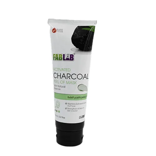 FabLab Activated Charcoal Peel-Off Mask 100ml , Deep Cleanse