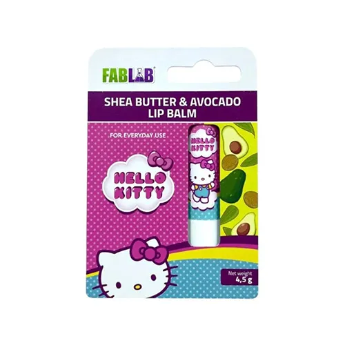 FabLab Avocado & Shea Lip Balm Hello Kitty - 4.5 gm