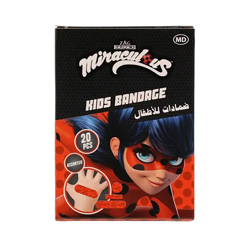 FabLab  Miraculous Kids Bandages 20 Pcs