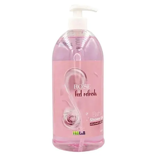 FabLab Rose Bath and Shower Gel 1000ml