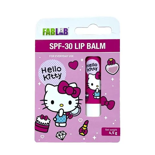 FabLab  SPF 30 Lip Balm Hello Kitty - 4.5 gm