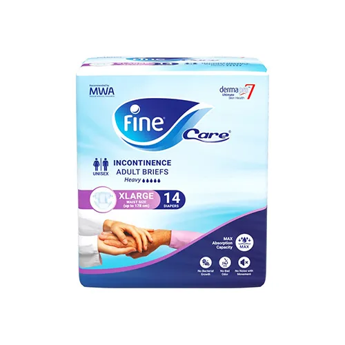 Fine Care Adult Diaper For Heavy Incontinence, X Large, 14 pcs