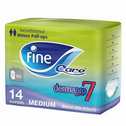 Fine Care Adult Diaper Pants For Normal To Heavy Incontinence, Medium, 14 pcs