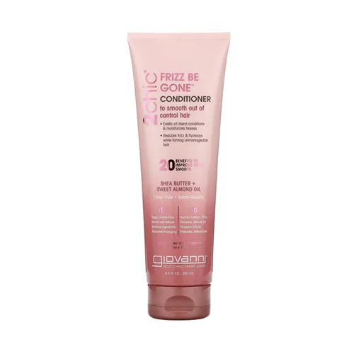 Giovanni 2 Chic Frizz B Smoothing and Styling Conditioner with Shea Butter and Sweet Almond Oil, 250ml