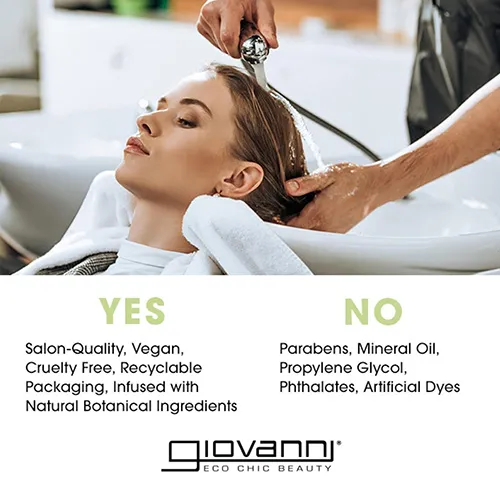 Giovanni Hair Serum Spray with Shea Butter and Sweet Almond Oil, 118 ml - الصورة 3
