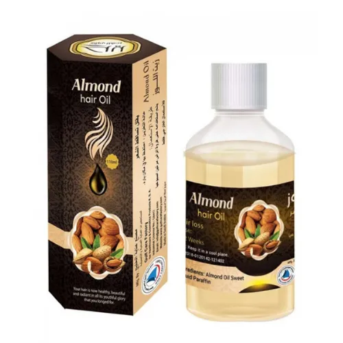 Harir Organic Sweet Almond Oil for Hair, 110ml