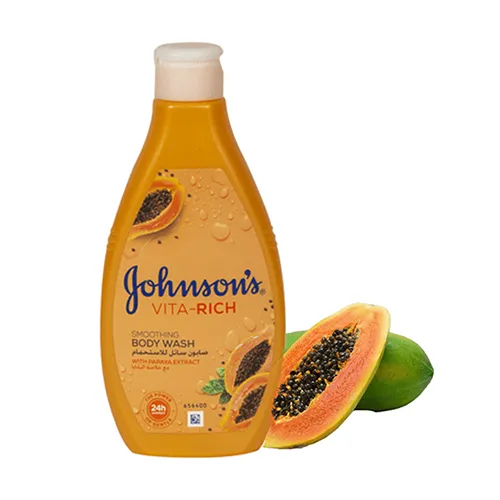 Johnson's Vita-Rich Shower Gel with Papaya Extract, 250ml - Image 5