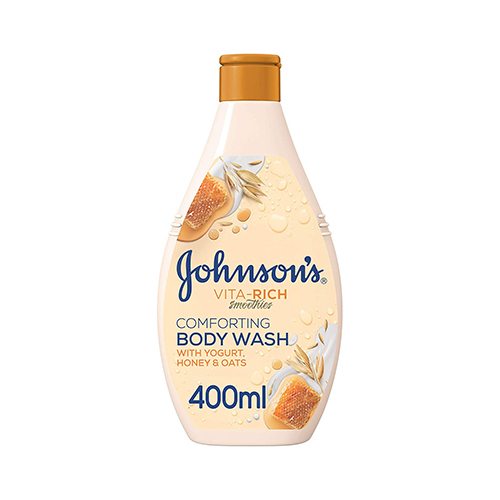 Johnson's Vita-Rich Shower Gel with Yogurt and Honey, 400ml