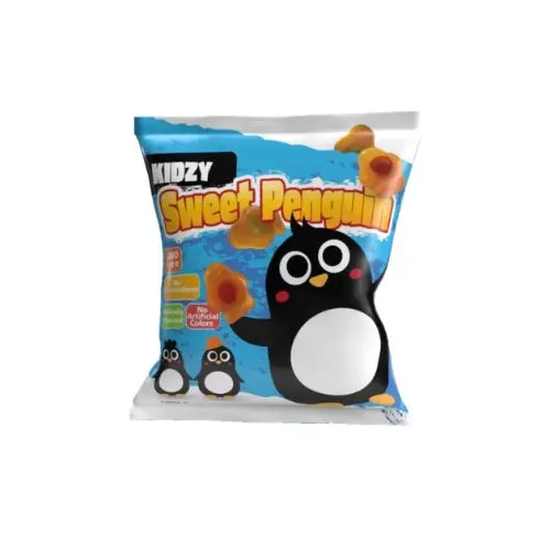 Kidzy Jelly Penguin Stuffed Fruit Flavors, 200g