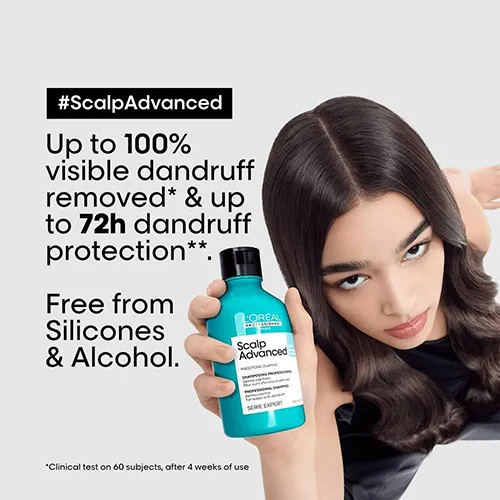 L'Oréal Paris Scalp Advanced Anti-Dandruff Professional Shampoo, 300ml - الصورة 3