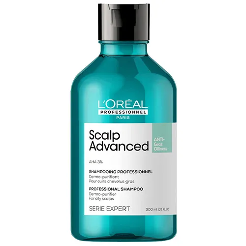 L'Oréal Paris Scalp Professional Advanced Grease Cleansing Shampoo, 300ml