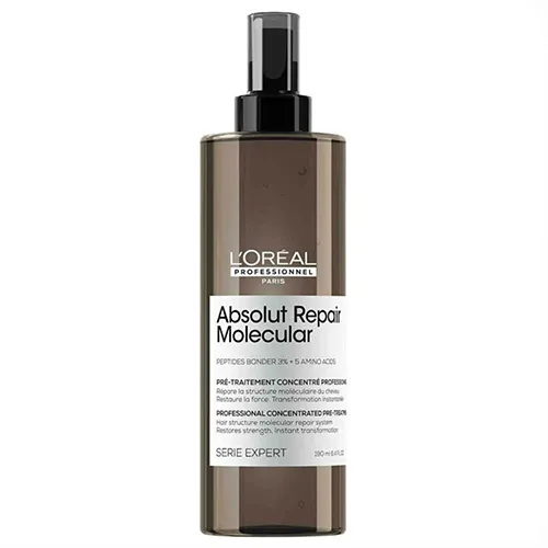 L'Oréal Professionnel Absolut Repair Molecular Pre-Shampoo Treatment for Hair Repair, 190 ml