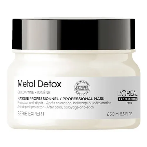 L'Oréal Professionnel Metal Detox Hair Mask for Anti-Metal Protection, 250 ml