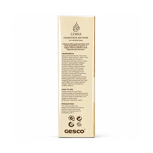 Lemsa Gold Removable Mask , 120 ml - Image 2