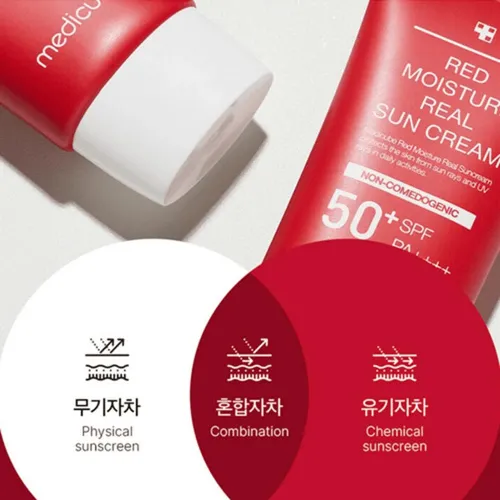 Medicube Red Moisture Sunscreen SPF50+, 50 ml - الصورة 3