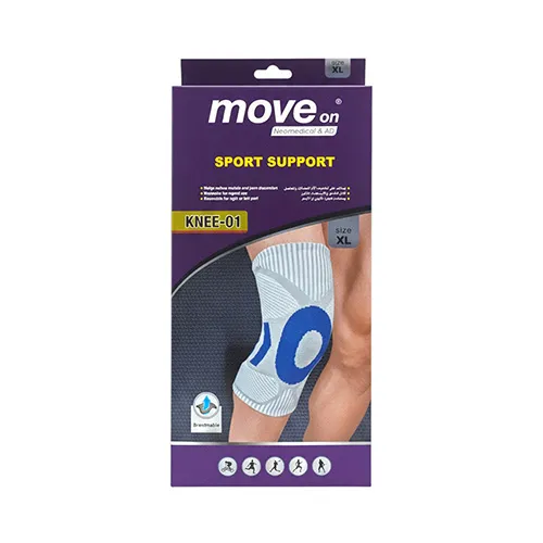 Move On Sports Knee Support Brace 01-X Large