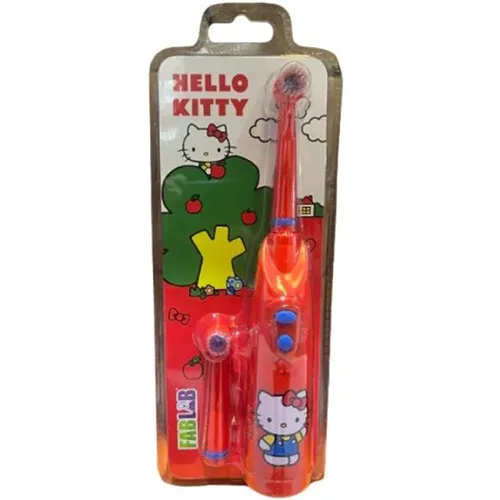 Nickelodeon FabLab Battery Operated Kids Toothbrush,Hello Kitty