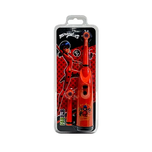 Nickelodeon FabLab Battery Operated Kids Toothbrush,Miraculous