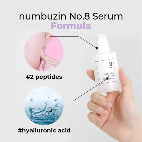 Numbuzin No.9 Secret Firming Serum Anti-Aging, 50ml - Image 3