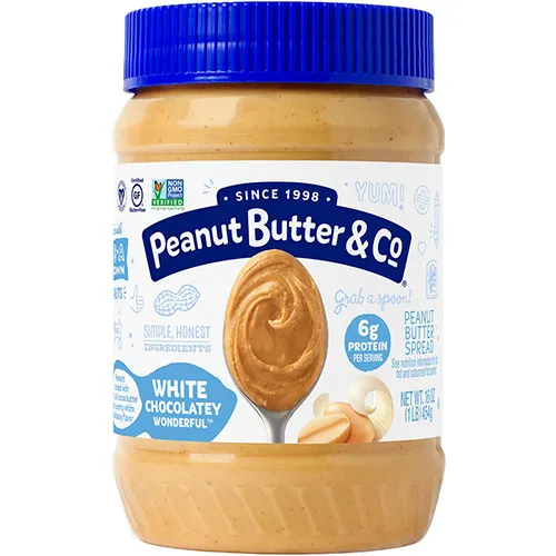 Peanut Butter & Co. With white chocolate , High in Protein From Dream, 454g