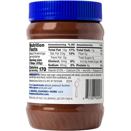 Peanut Butter & Co. with Dark Chocolate, High in Protein From Dream, 454g - Image 2