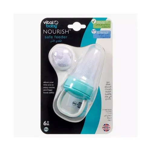 Vital Baby Nourish Safe Fruit Feeder and Mesh, +6 Months